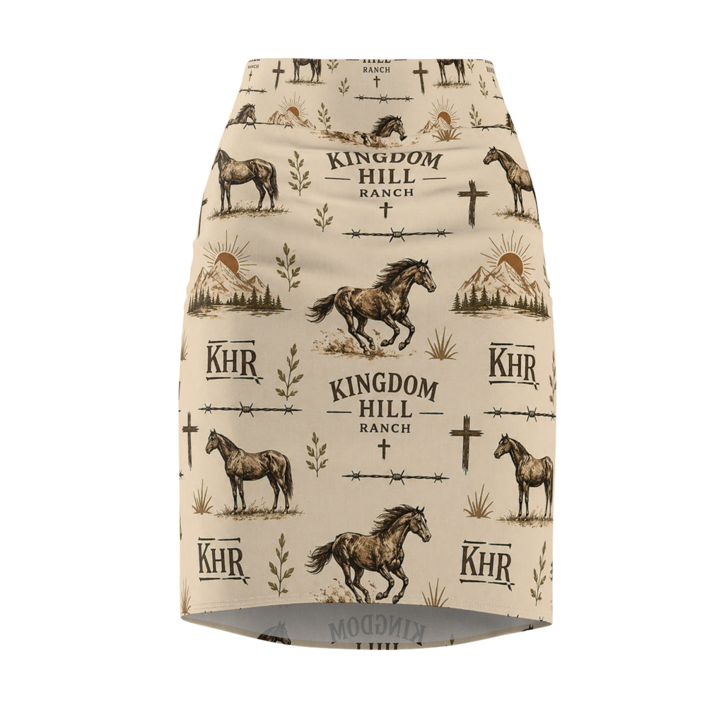 Kingdom Hill Ranch Pencil Skirt