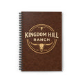 Kingdom Hill Ranch Spiral Notebook — Rustic Western Ruled Journal (Est. 2026)